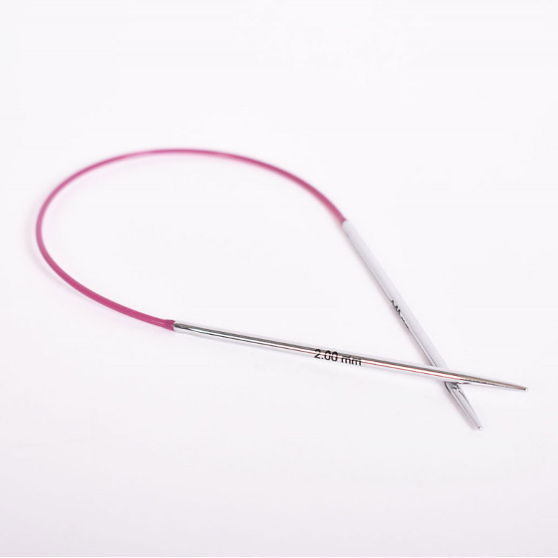 Aiguilles Circulaire Nova Metal Laiton 25 Cm. Nr. 2.0
